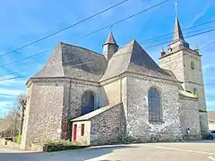 La chapelle, côté nord,