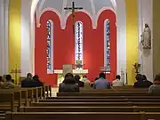 Intérieur de la chapelle Notre-Dame-de-Grâce de Grenelle.