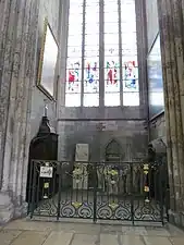 Photo de la chapelle depuis le collatéral