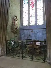 Photo de la chapelle depuis le collatéral