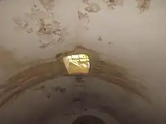 Plafond de la chapelle.