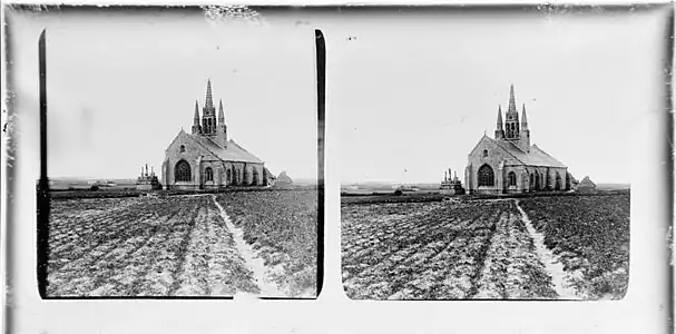 Calvaire et chapelle de Tronoën par Gaston Bouzanquet