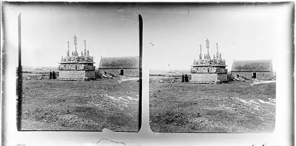 Calvaire de Tronoën par Gaston Bouzanquet