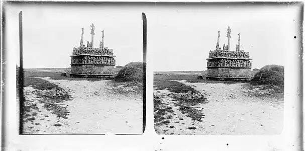 Calvaire de Tronoën par Gaston Bouzanquet