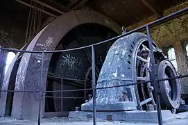 La machine d'extraction du puits no&nbsp;1.