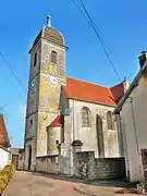 Eglise saint Pierre à Charentenay.