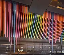 L'orgue multicolore.