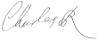 Signature de Charles&nbsp;II
