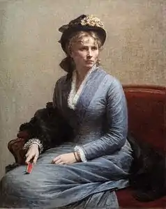 Henri Fantin-Latour, Charlotte Dubourg (1882), Paris, musée d'Orsay.