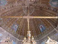 Charpente du chœur.