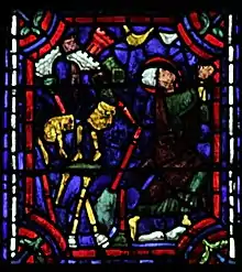 Effondrement du temple d'Apollon.