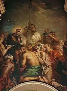 Saint François Xavier baptise les indiens, Théodore Chassériau (1853).