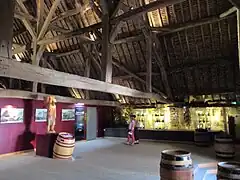 Dortoir des moines, actuel musée / salle de projection