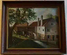 Tableau présent à l'hôtel le Vergeur.