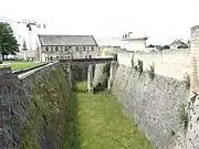 Fossés du donjon.