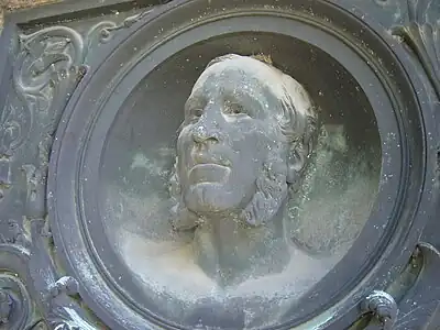 Gustave Chaudey (1873), Paris, cimetière de Montmartre.