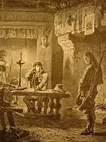 Chef chouan interrogeant un paysan breton (1871, no&nbsp;2)