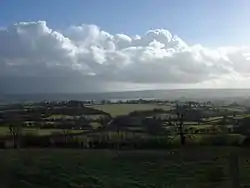 La Chew Valley vue de :Dundry Hill (en)