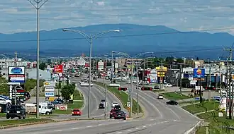 Autre vue de la portion commerciale