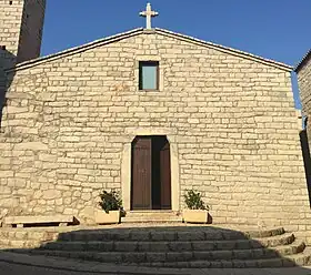 L'église Notre-Dame-du-Rosaire.