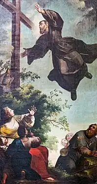 Extase de Saint-Joseph de Cupertino.
