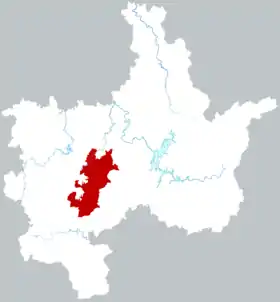 Localisation de Běihú Qū