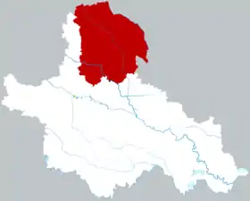 Localisation de Tàihé Xiàn