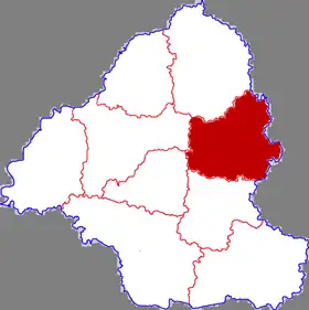 Localisation de Jùyě Xiàn