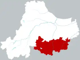 Localisation de Déqīng Xiàn