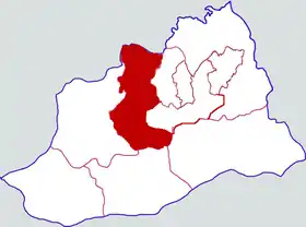 Localisation de Bó'ài Xiàn