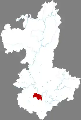 Localisation de Liǔnán Qū