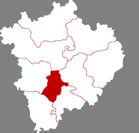 Localisation de Shùnqìng Qū