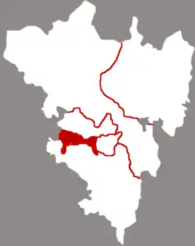 Localisation de Xī Qū