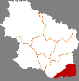 Localisation de Zhèngníng Xiàn