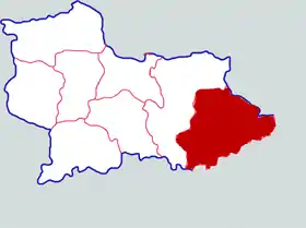 Localisation de Xiàyì Xiàn