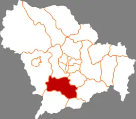 Localisation de Yuánshì Xiàn