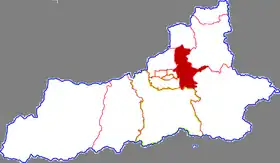 Localisation de Bàqiáo Qū