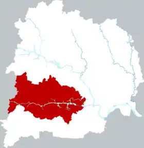 Localisation de Chángyáng tǔjiāzú Zìzhìxiàn