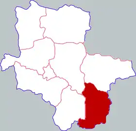 Localisation de Shěnqiū Xiàn