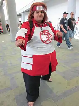 Cosplay&nbsp;de Chôji Akimichi au :FanimeCon&nbsp;(en) en 2010