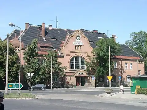 La gare de Chojnów.