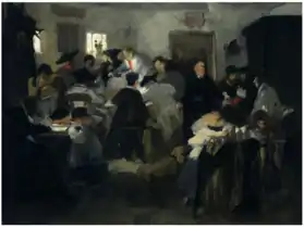 Christening (1874), Alte Nationalgalerie, Berlin