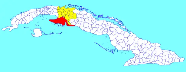 Municipalité de Ciénaga de Zapata dans la province de Cienfuegos