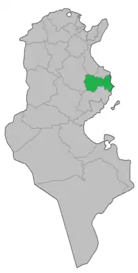 Carte de la circonscription.