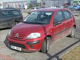Une Citroën C3.