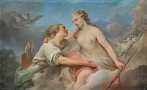 Vénus et Adonis, 1772.