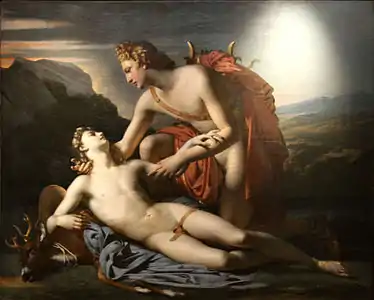 Apollon et Cyparisse (1821), Avignon, musée Calvet.