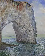 Le Manneporte à Étretat, 1886.