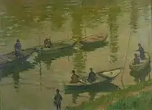 Les pêcheurs de PoissyClaude Monet, 1882