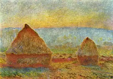 Les Meules de Claude Monet